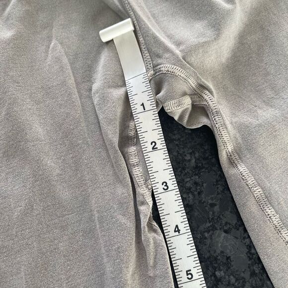 Free People Good Karma Flare Leggings Mushroom light grey-tan shade (looks grey) - Picture 8 of 8